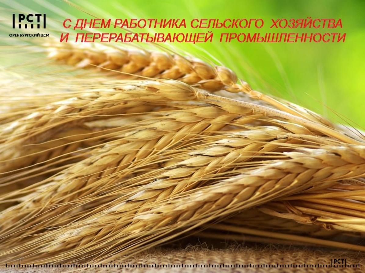 Поздравление с днём работника сельского хозяйства и перерабатывающей промышленности