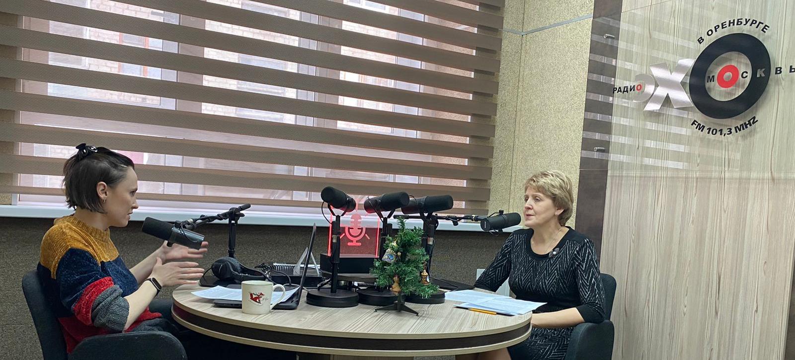 Анна Антипова побеседовала с журналистами радио Эхо Москвы